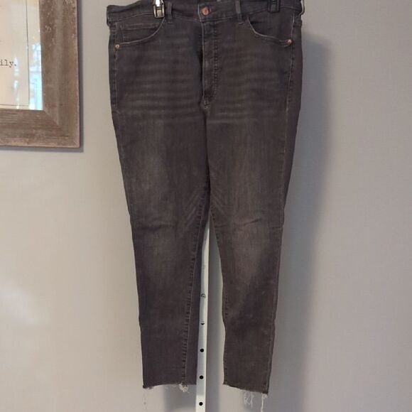 Express Women's Skinny Jeans - Dark Gray - Picture 1 of 10